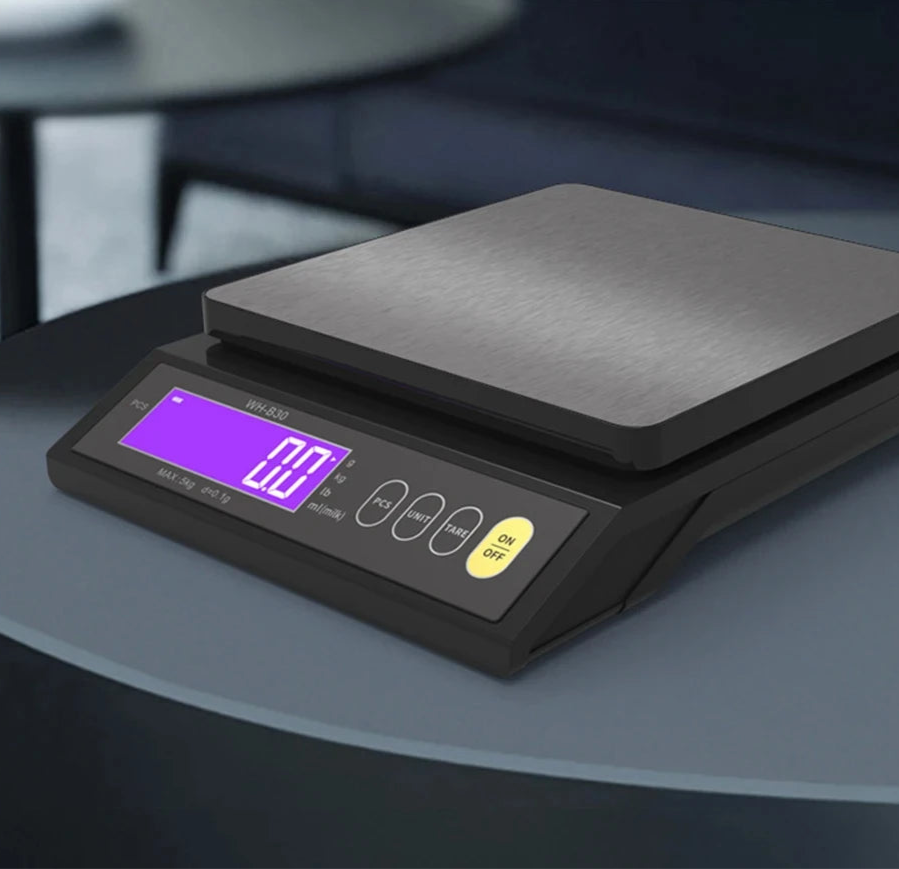 Balança Digital de Cozinha – Aço Inoxidável, Impermeável, Precisão 0,1g/1g, USB Balança Digital de Cozinha – Aço Inoxidável, Impermeável, Precisão 0,1g/1g, USB